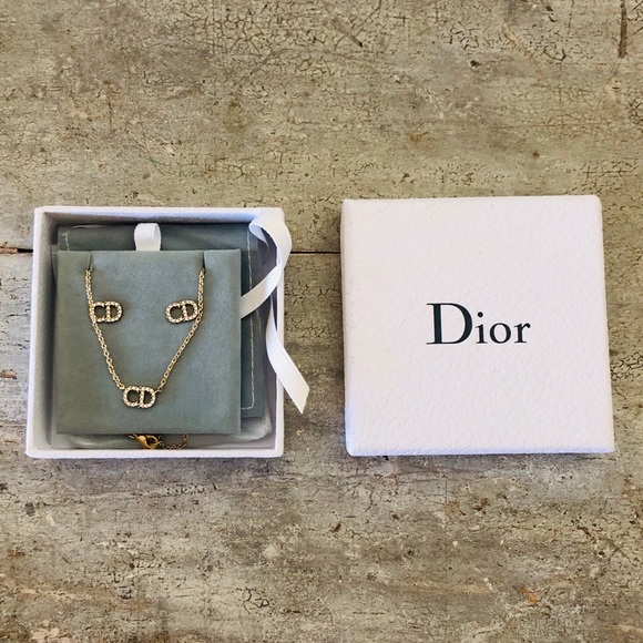 Dior Jewelry - ♥️ Dior ♥️ CD Earrings & Necklace Set